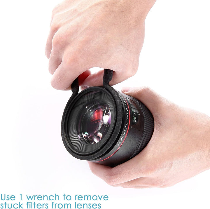 Neewer Gummibeschichteten Metall Kamera Lens Filter Remover Schraubenschlüssel Wench Set 2 Stücke Ge