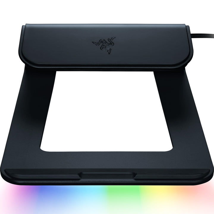 Razer Laptop Stand Chroma V2 - Ergonomischer Laptop-Ständer inklusive 4-fach-USB-C-Hub (3-Port USB 3