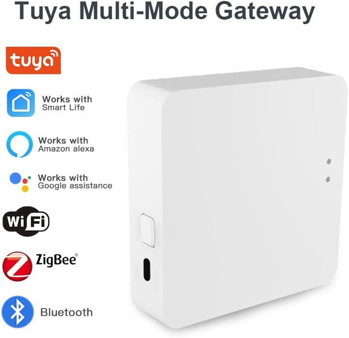 Tuya Bluetooth & Zigbee WLAN-Gateway 2.4GHz Bluetooth & Zigbee Gateway, Bluetooth & Zigbee Gateway