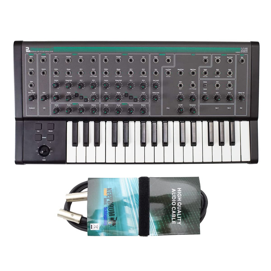 PWM Malevolent Semi-modularer Synthesizer + keepdrum Midi-Kabel