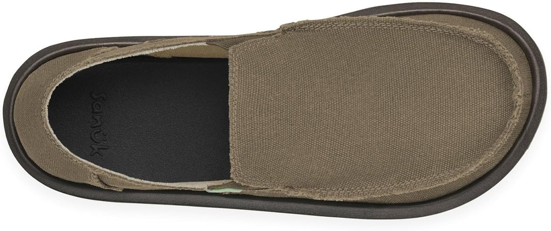 Sanuk Herren Vagabond Slipper 39.5 EU Braun, 39.5 EU Braun