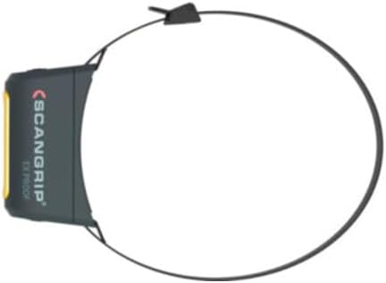 Scangrip 03.5606 Zona ATEX Stirnlampe LED COB wiederaufladbar EX-View, schwarz gelb