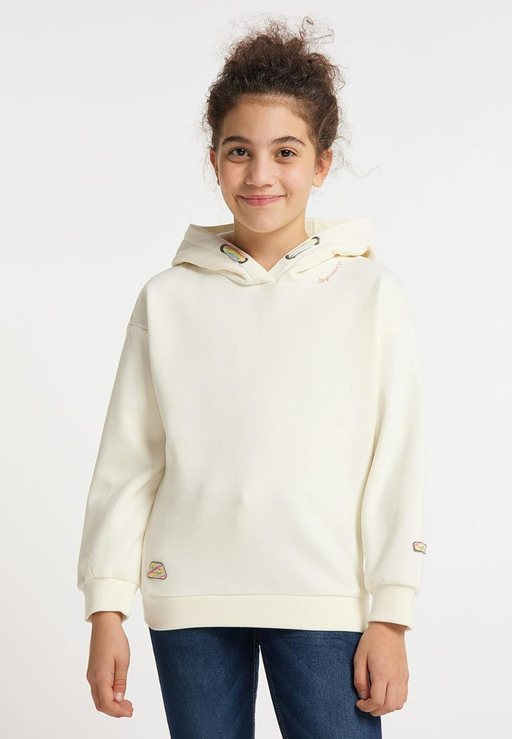 Ragwear ELINKA Mädchen Sweatshirt 122-128 Weiss, 122-128 Weiss