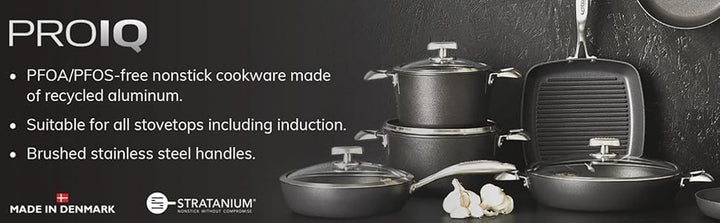 Scanpan 68102600 Schmorpfanne mit Deckel - Pro IQ, 26 cm