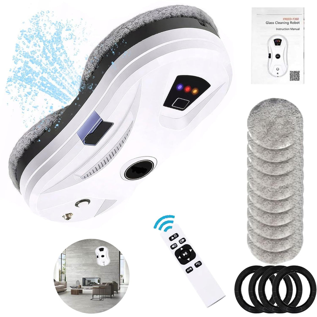 Hooha Fensterputzroboter 5600Pa Elektrischer Fensterreiniger/Marmor&Fliesenwand Reinigungsroboter mi