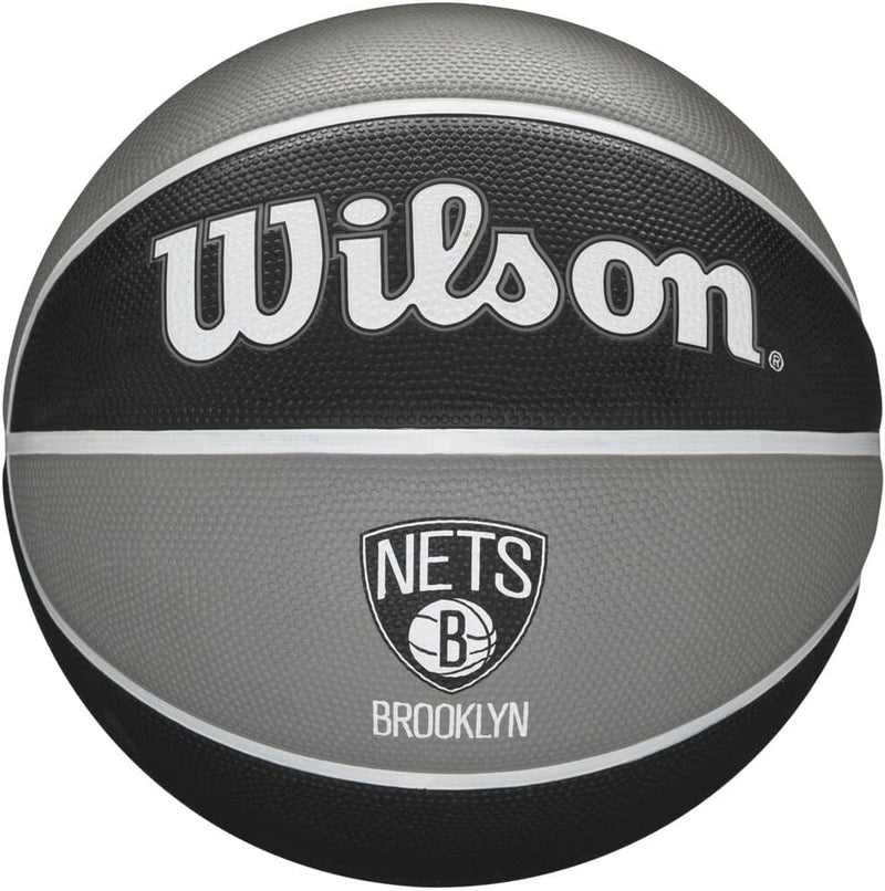 Wilson Unisex-Adult NBA Team Tribute Basketball 7 Brooklyn Nets, 7 Brooklyn Nets