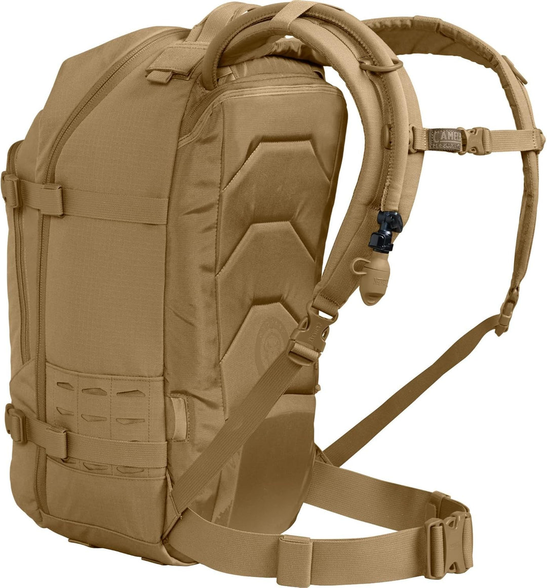 Camelbak Motherlode 40L Mil Spec Taktischer Rucksack mit Mil Spec Crux 3L Kojote, Kojote