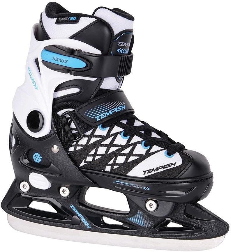 TEMPISH Clips Ice Eishockey Schlittschuhe Kinder (verstellbar) 33 EU, 33 EU