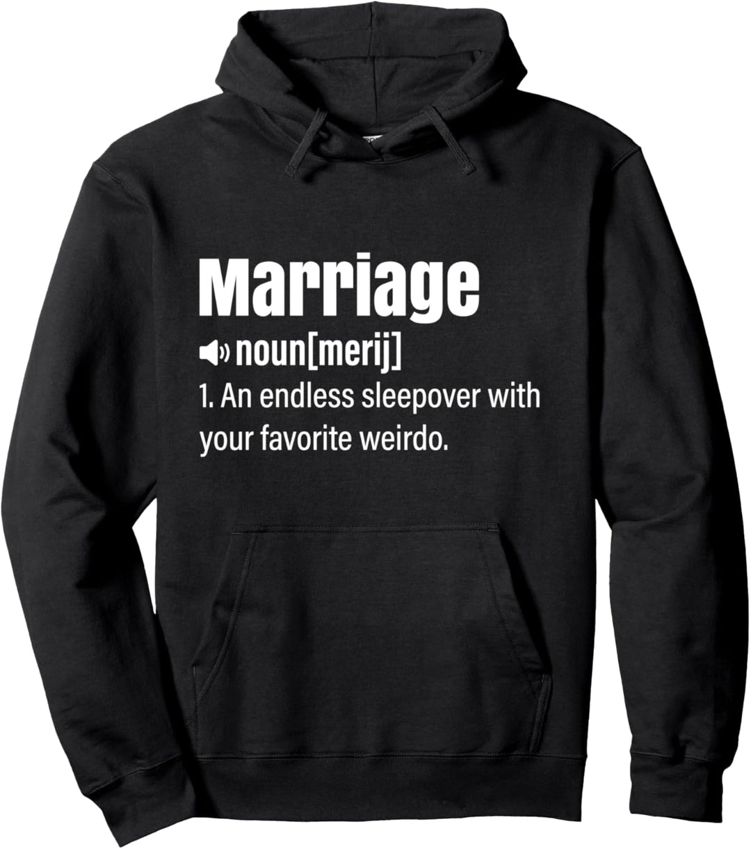 Ehe Nomen Endlose Sleepover mit Lieblings-Weirdo Pullover Hoodie