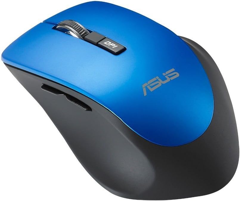 Asus WT425 Optische Maus (wireless, USB) blau, Blau