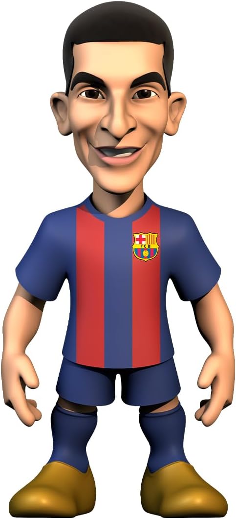 MINIX - Football Stars #185 – FC Barcelona – Ferran Torres 11 – Sammelfigur, 12 cm