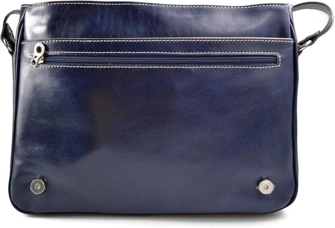 Leder messenger tasche umhängetasche kuriertasche schultertasche aktentasche messenger ledertasche l
