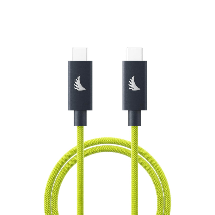 Angelbird USB-C 4.0 Solid Flex™ Cable Lime - 2 m - Full-Featured - für bis zu 40 Gb/s Datenübertragu