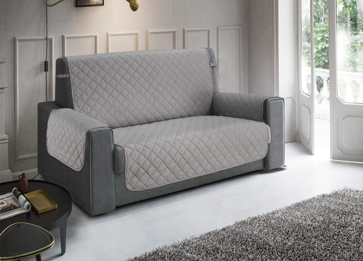 Biancheriaweb Sofaüberwurf, Grau, 3-Sitzer 3 Sitze Grau, 3 Sitze Grau