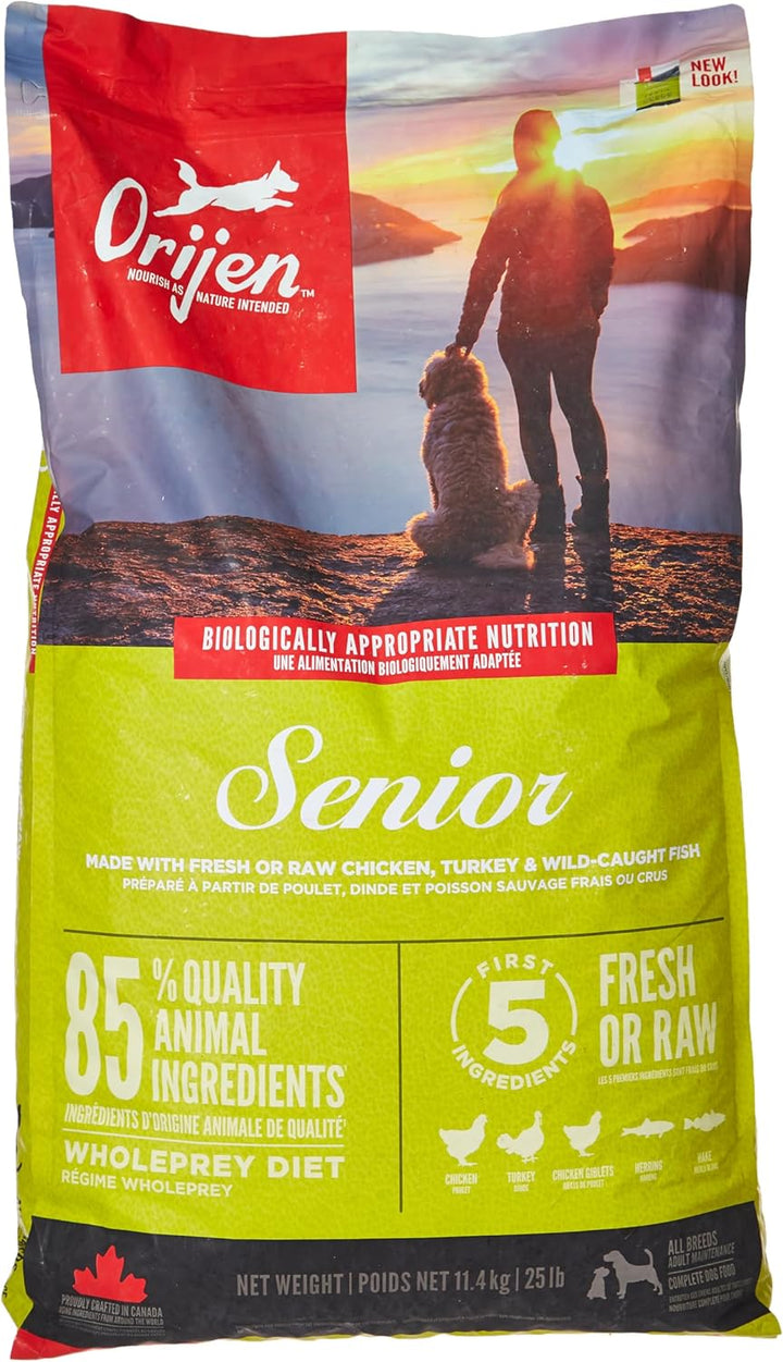 Orijen Senior Hundefutter Huhn 11.4 kg (1er Pack), Huhn 11.4 kg (1er Pack)
