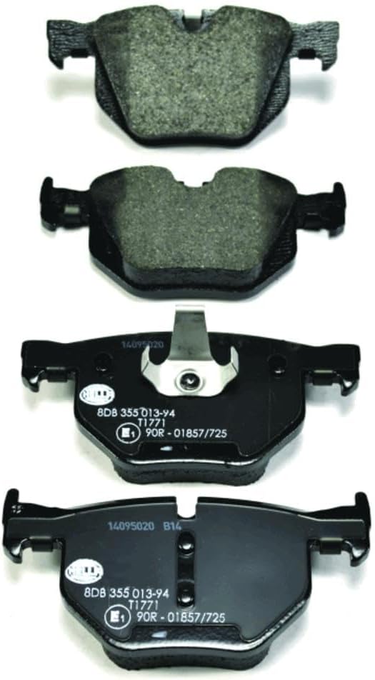 HELLA PAGID 8DB 355 013-941 Bremsbelagsatz - T1771 - Dicke/Stärke: 17.3mm - Bremssystem: Teves - für