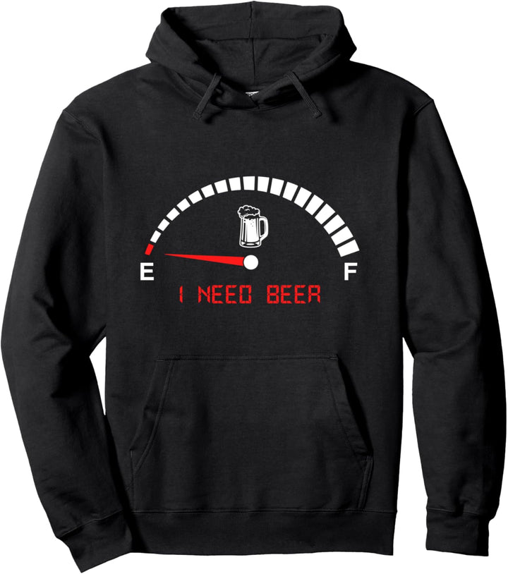 Ich Brauche Bier! Es ist Bierzeit Lustiges Bier Geschenk Pullover Hoodie