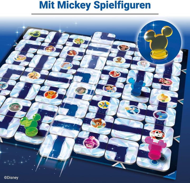 Ravensburger 27460 - Disney 100 Labyrinth - Der Familienspiel-Klassiker für 2-4 Spieler ab 7 Jahren