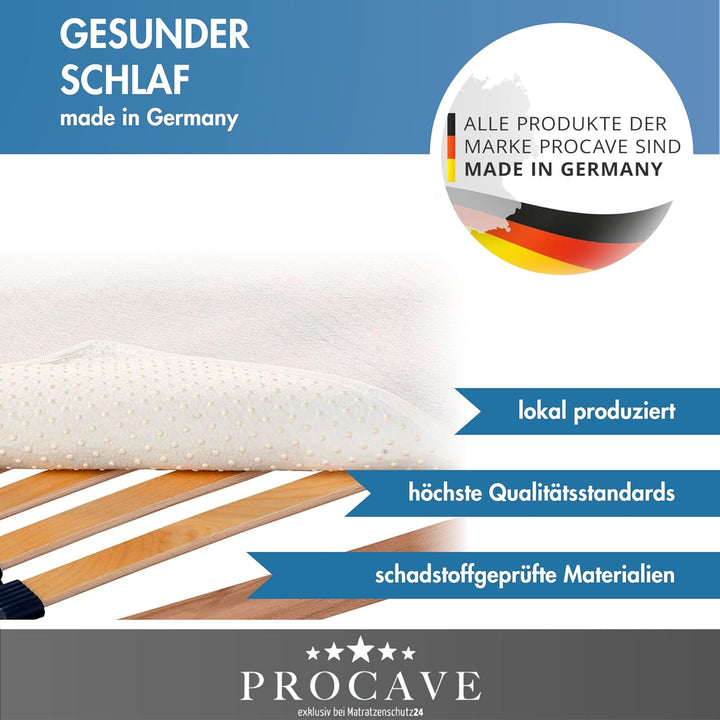 PROCAVE Noppenschoner für den Lattenrost in verschiedenen Grössen - Made in Germany | Matratzen-Unte
