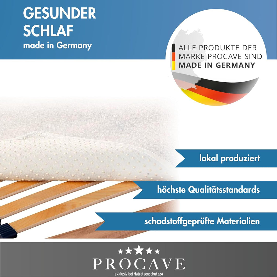 PROCAVE Noppenschoner für den Lattenrost in verschiedenen Grössen - Made in Germany | Matratzen-Unte