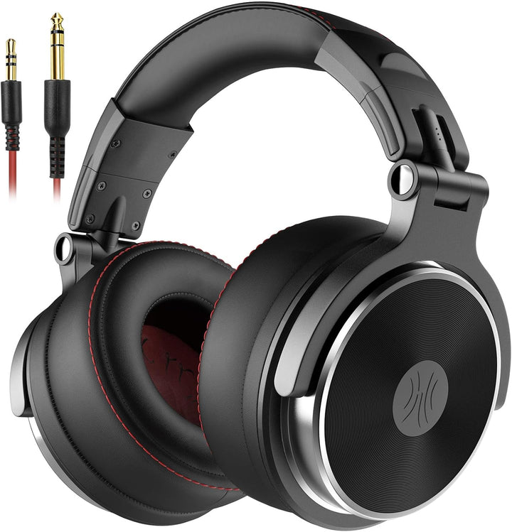 OneOdio Pro 50 Over-Ear Studiokopfhörer [Hi-Res Audio, 50mm Treiber] – Professionelle DJ Kopfhörer m