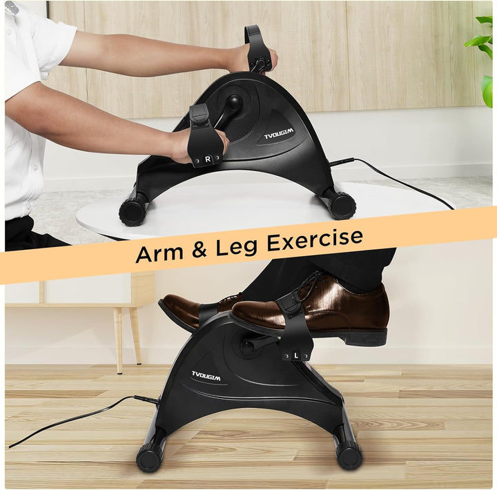 Pedaltrainer, Beintrainer für Zuhause, Leisem Motor, 6 Geschwindigkeitsstufen, Heimtrainer Senioren
