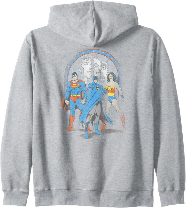 Justice League Batman Superman Wonder Woman Trinity Kapuzenjacke