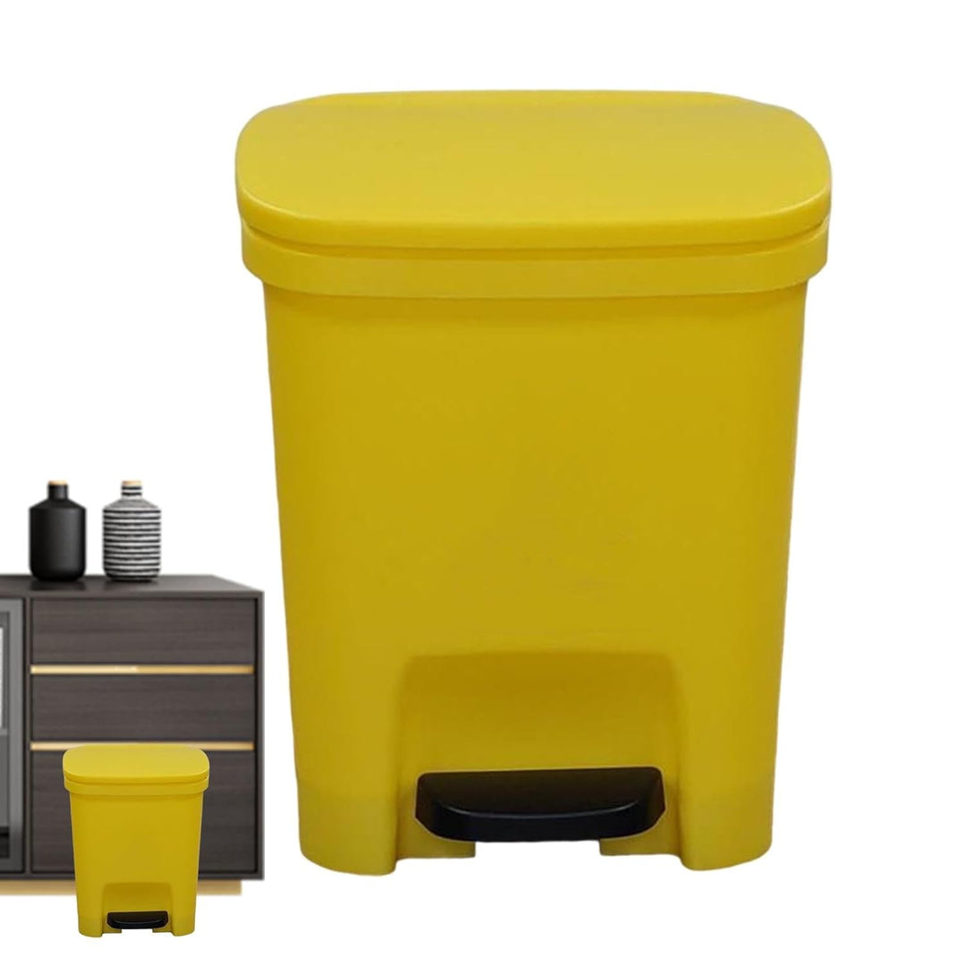 Küchenabfallbehälter, schlanker Mülleimer - Küchenmülleimer mit Soft-Close-Deckel - Soft-Close-Fussp