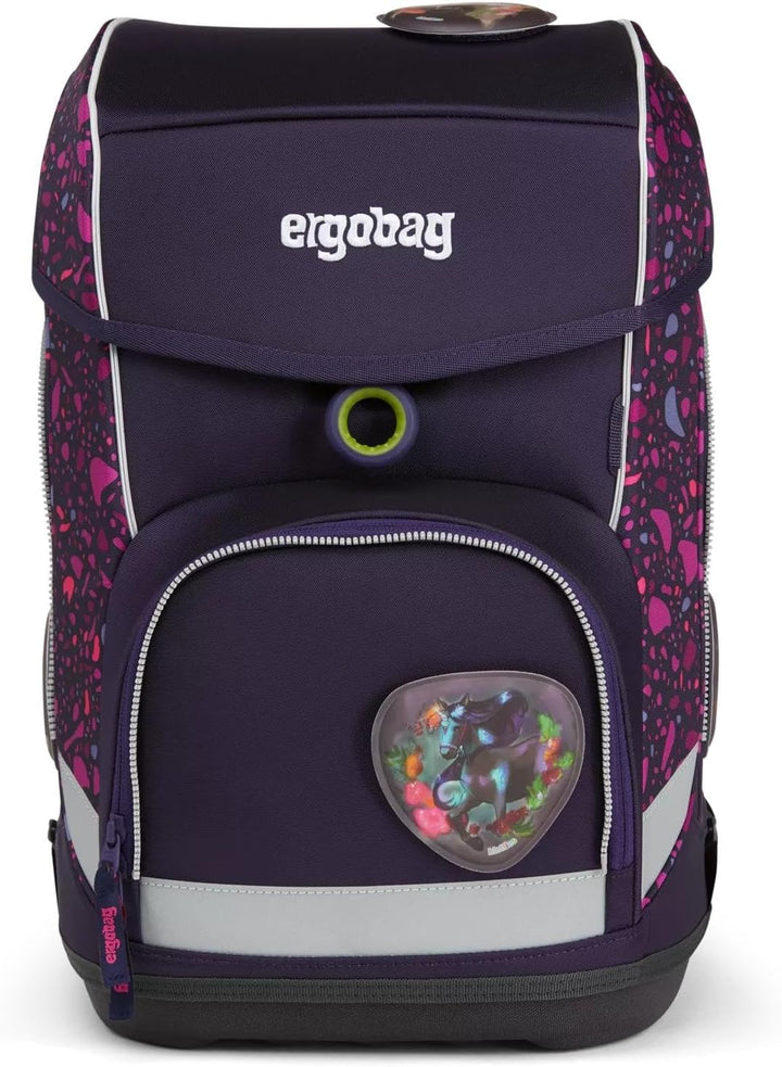ergobag Unisex Kinder Prime School Backpack Set Rucksack (1er Pack) Einheitsgrösse Pferdeflüstbärer