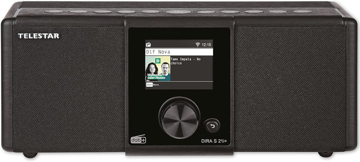 Telestar DIRA S 21i + - DAB+ Digitalradio & Internetradio (UKW/FM/DAB/DAB+ / Internet, WLAN, Stereo