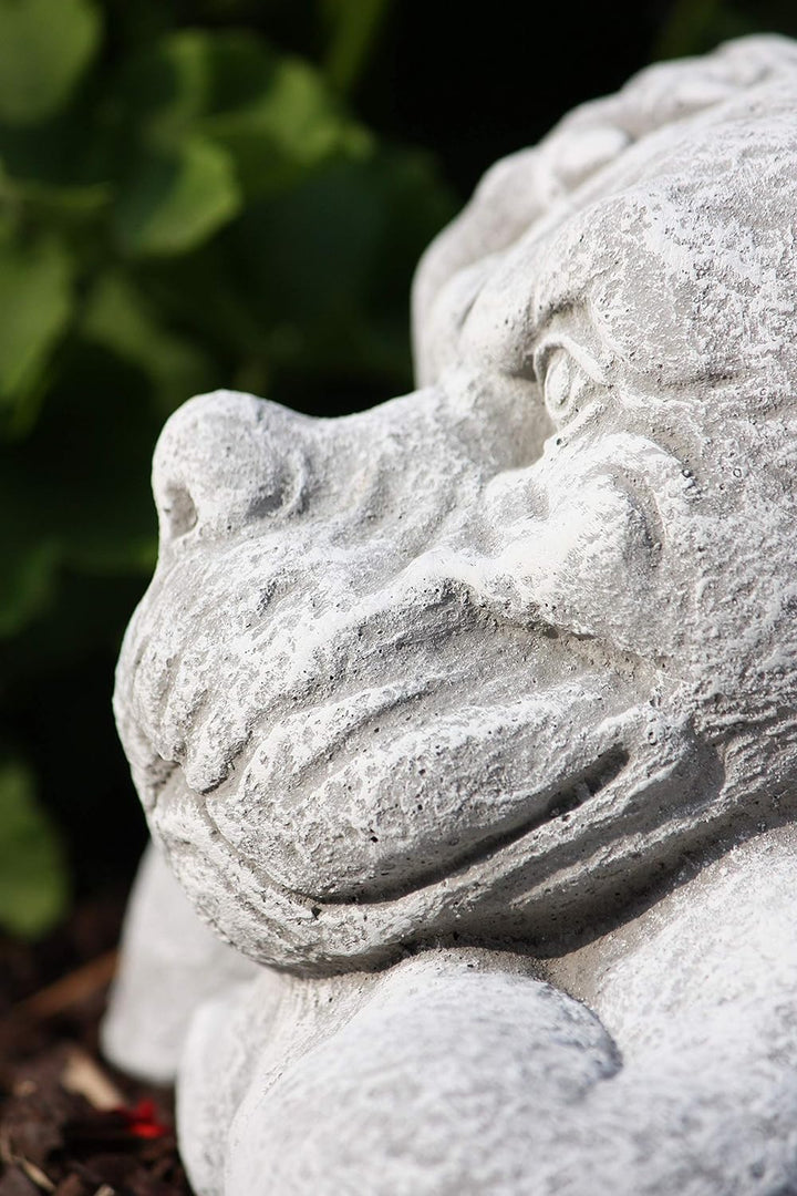 stoneandstyle Steinfigur Gargoyle Torwächter, Frost- und wetterfest, massiver Steinguss