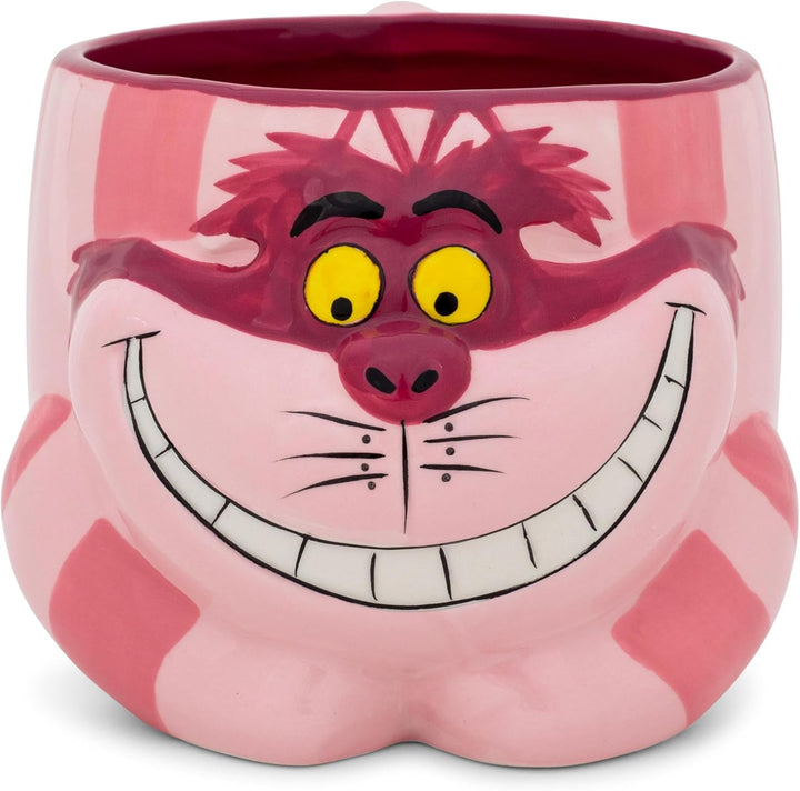 Silver Buffalo Alice in Wonderland Cheshire Cat Keramik-Becher Disney Alice, Disney Alice