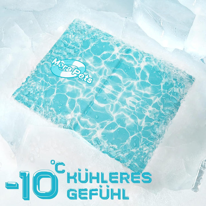 Pawtasy Kühlmatte für grosse Hunde, Kühldecke mit ungiftigem Gel, selbstkühlende Hundekühlmatte, ext