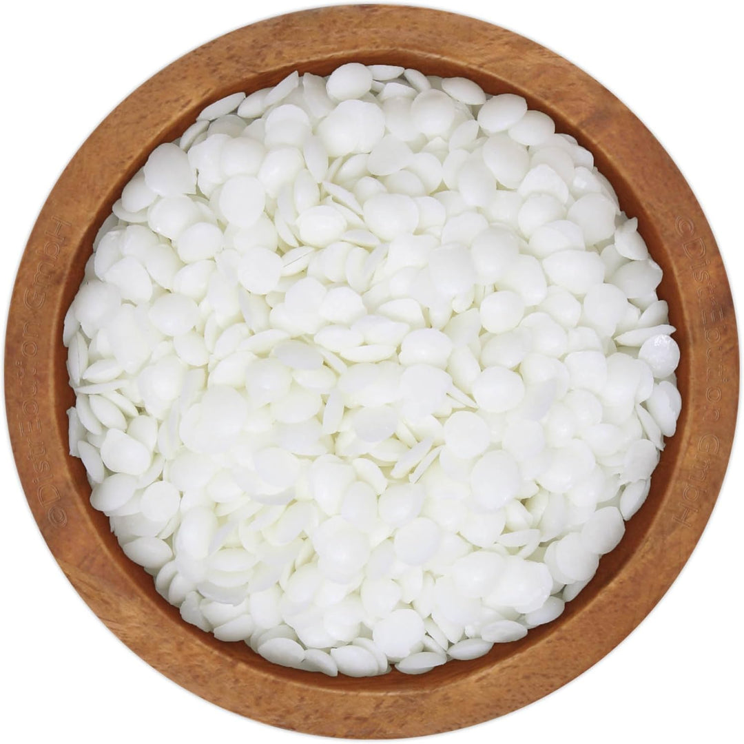 DistrEbution Sojawachs Pastillen für Kerzen 20kg - Vegan, Natürlich, Biologisch Abbaubar, 20kg
