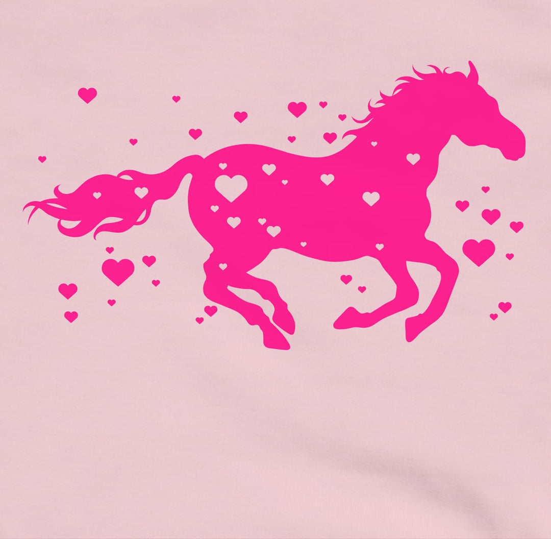 Shirtracer - Kinder Hoodie Jungen Mädchen - Pferde - Pferd Reitpferd Springpferd 152 2 Hellrosa, 152