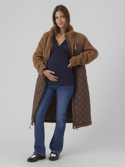 MAMALICIOUS Mama Licious Female Steppjacke Umstands-Jacke, XS