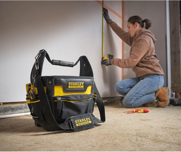 Stanley FatMax Werkzeugtasche / Transporttasche (29x29x38cm, robustes 600 Denier Nylon, ergonomische
