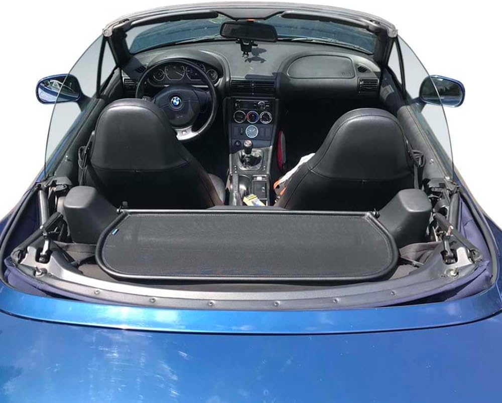 Aperta Windschott passend für BMW Z3 E36 100% Passgenau OEM Qualität Schwarz Windstop Windabweiser