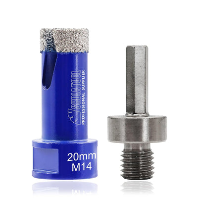 Diamant Fliesenbohrer Diamantbohrer Lochsäge - M14 für Fliesen Porzellan Keramik Marmor Granit Bohru
