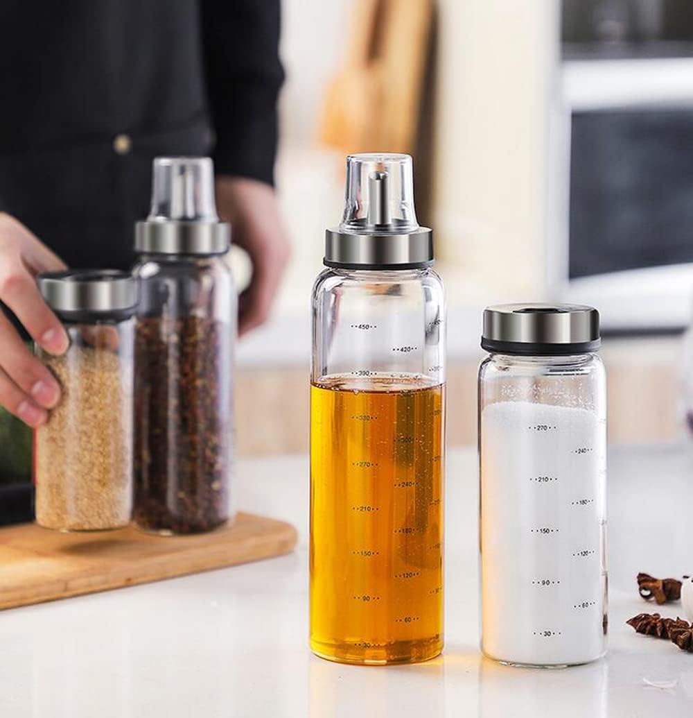 XiaoShenLu Salz- und Pfefferstreuer mit verstellbaren Giesslöchern, Gewürzbehälter für Salz und Pfef