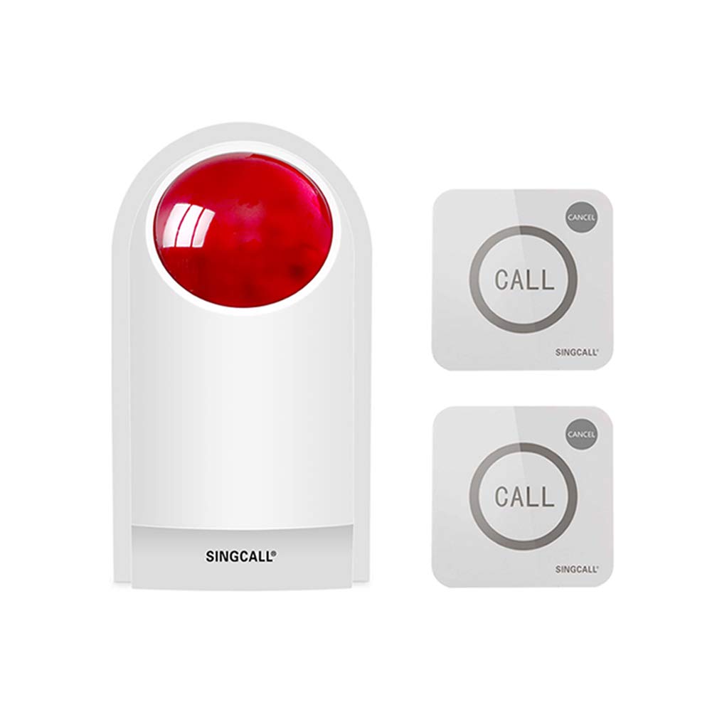 Remote Notfall Strobe Sirene Alarm Kit Wasserdichtes Outdoor lautes Panik SOS Warnsystem für Busines