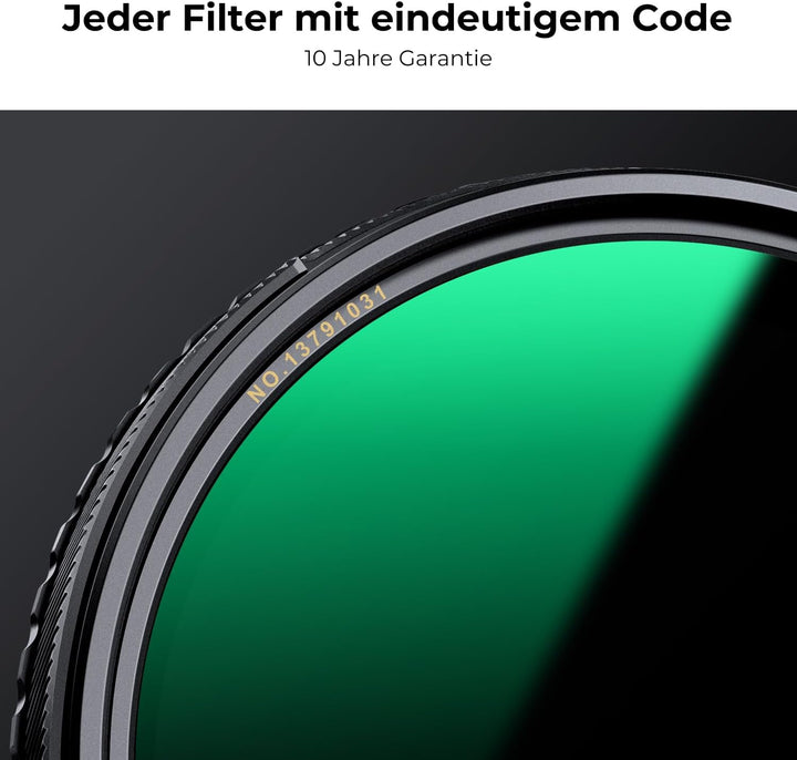 K&F CONCEPT ND2-32&Polfilter (CPL) 62mm 2-in-1 Multifunktionsfilter (Nano-Xcel Pro Serie), 62mm