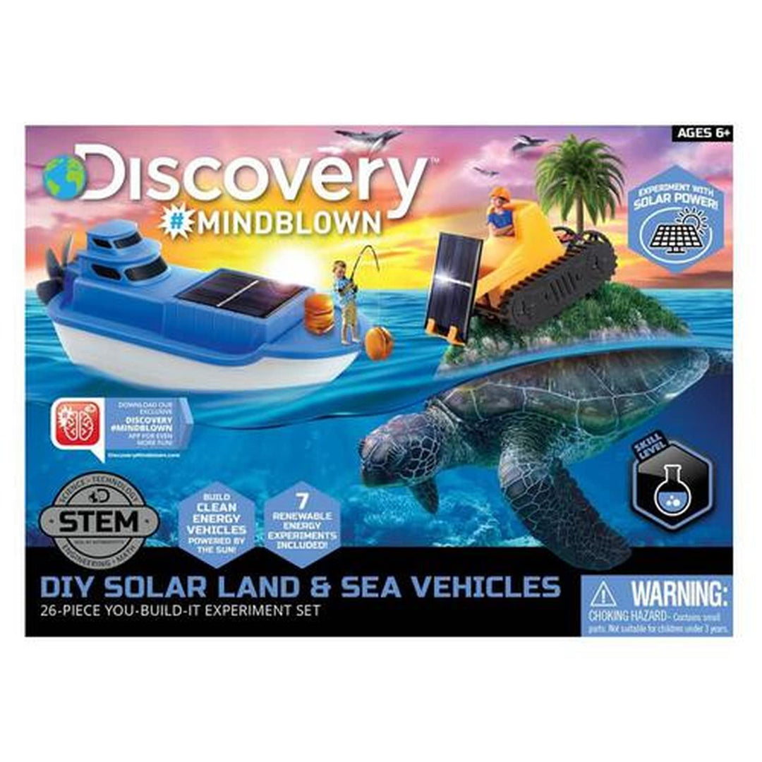 Discovery #Mindblown 1423001071 - DIY Solar Land & Sea Vehicles - Solar Land- und Seefahrzeug zum se