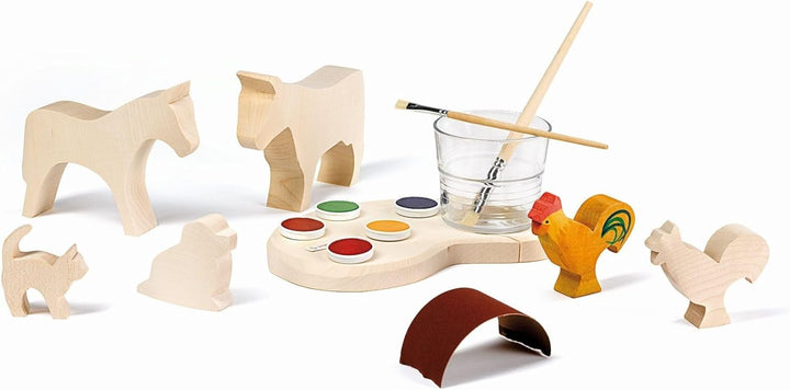 Kreativ Set komplett Rohlinge zum Bemalen Ostheimer 80249