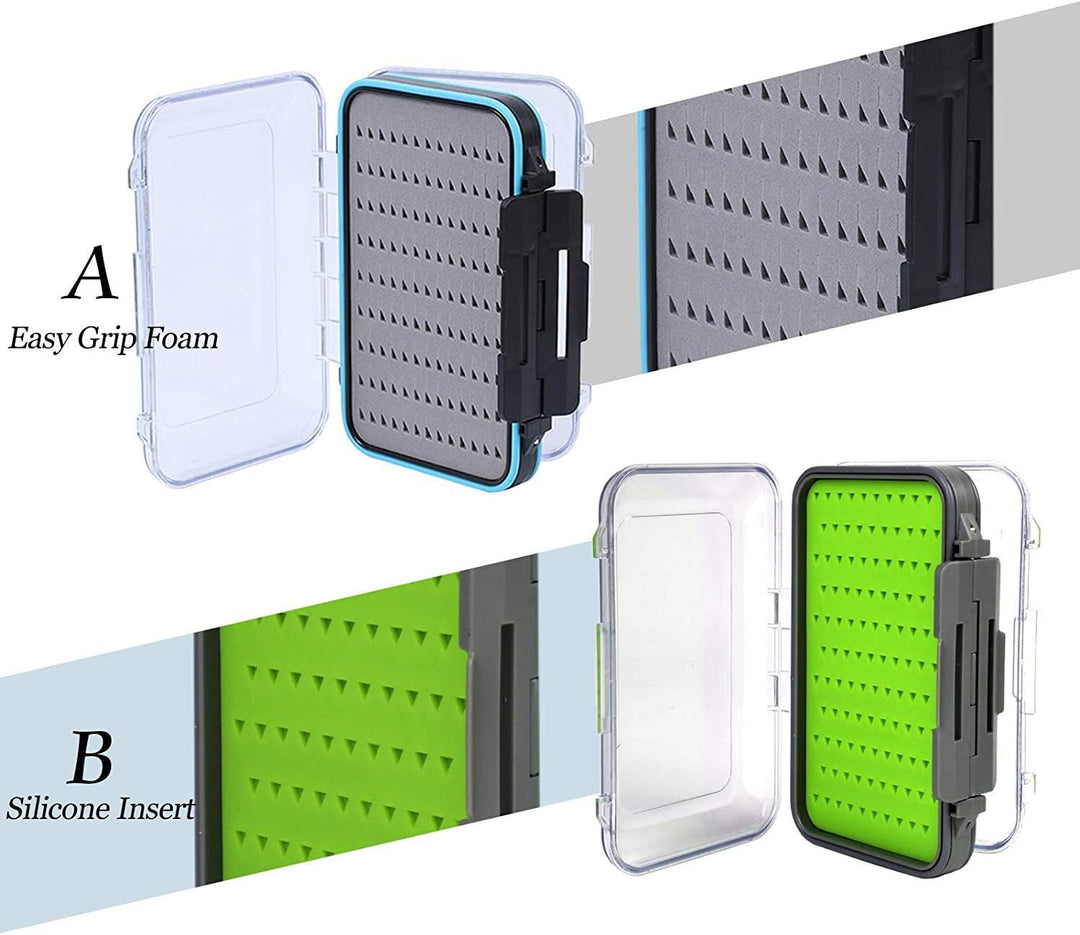 sprinton Maximumcatch Fliegenfischen Box Doppelseite wasserdichte Fliegenbox Easy-Griff-Schaum Flieg