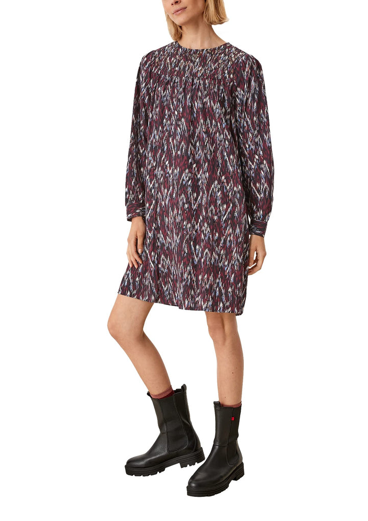 s.Oliver Damen Kleid 44 Ozeanblau, 44 Ozeanblau