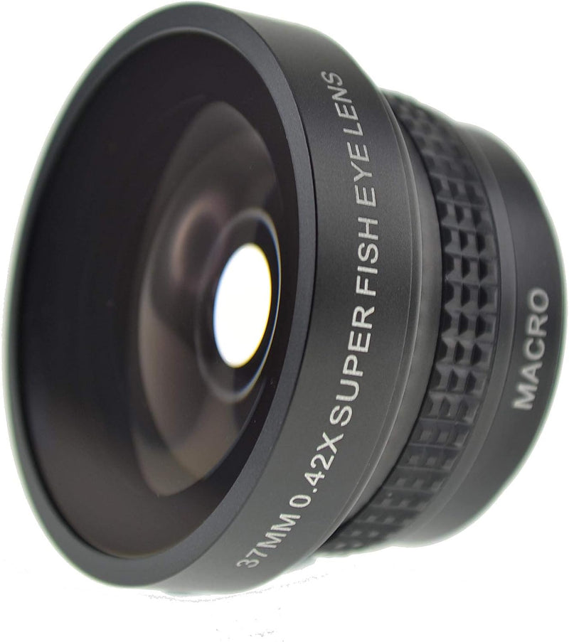 System-S Fischaugen und Makro 37 mm Linse mit Clip für Smartphone