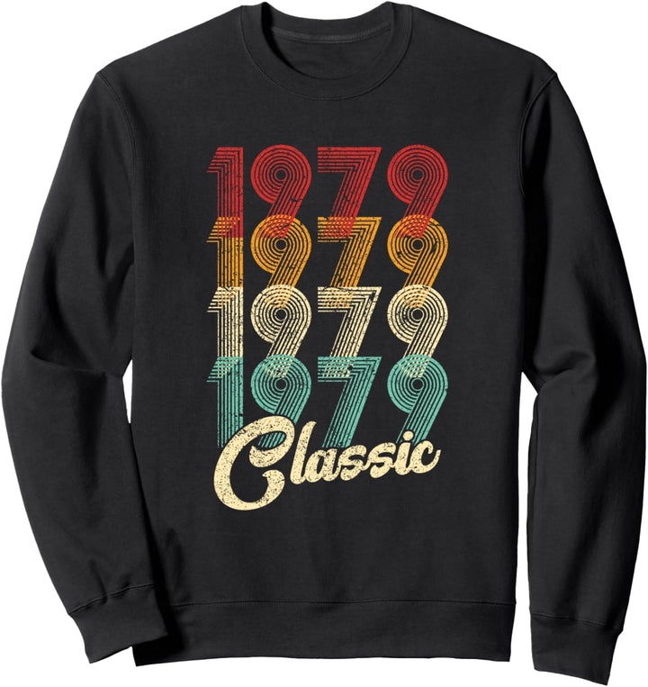 Klassisch 1979 Vintage 41. Geburtstagsgeschenk Männer Frauen Sweatshirt