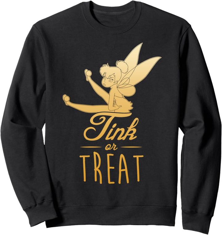 Disney Peter Pan Tinker Bell Tink Or Treat Halloween Sweatshirt