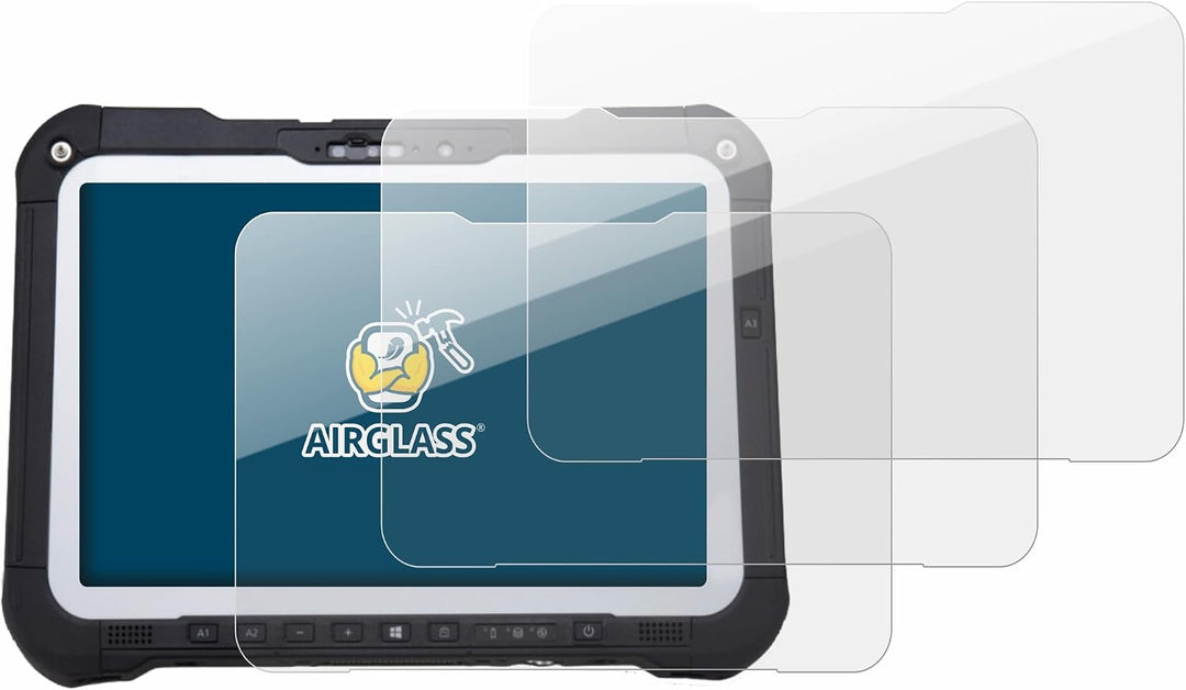 BROTECT Schutzglas für Panasonic Toughbook FZ-G2 / Toughbook G2 (3 Stück) Schutzfolie Panzer-Folie G